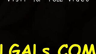 In this scene, beauties play with sex toys