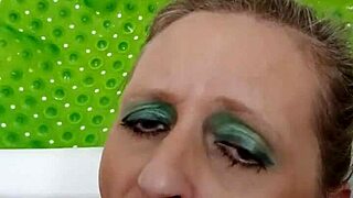 German Milf Prostitute Sandra's Blowjob and Sperm Swallow