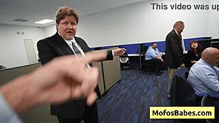 horny office milf with nice big boobs gets naughty in her office - sasha pearl parker ambrose