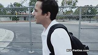 I got blowed by sexy soccer babes