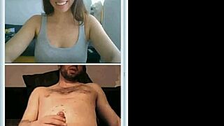 cute girl helps stranger jerk off more at webcamshub com