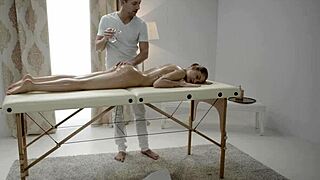 Tiffany Tatum Oils Up Her Luscious Body And Gets Fucked