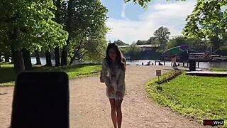 My Friend Controls My Orgasms In Public With A Toy From Flirtwithsb