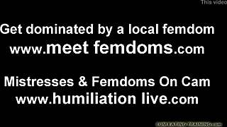 you wont dare disobey my commands cei