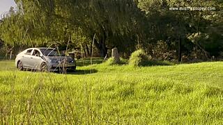 Mistress April binds the slave centipede in intense BDSM domination