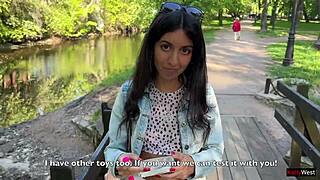 My Friend Controls My Orgasms In Public With A Toy From Flirtwithsb