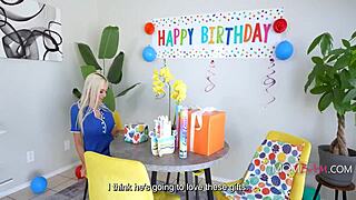 want this milf to offer herself as birthday gift?