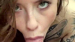 Backstage Blowjob During Anal Toys Solo With Hot Tattoo Teen 18+ - Vertical Pov