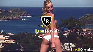 pov blowjob and sex with busty french girl