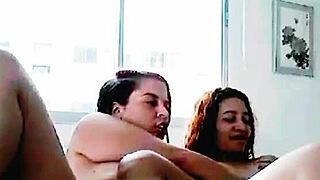 School friends have homemade sex after party