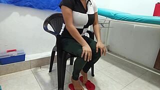 check out my bestie stripping down completely