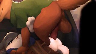 Judy Hopps feels overwhelming pleasure in deepthroat, fucking, and group sucking scenes