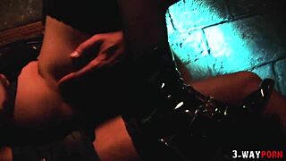 three way porn - stacey saran & sofia valentine anal threesome