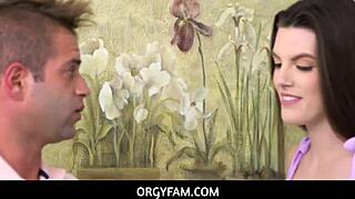 Orgyfam - teen 18+ Fiona Frost threesome