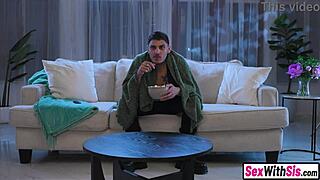 bossy girl dominates guy into cleaning and railing her