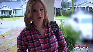 cutie lottie peers gets her pussy and tight butt stuffed