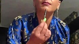 this slutty geisha needs attention amateur milf homemade latina big-boobs big-ass fetish-model