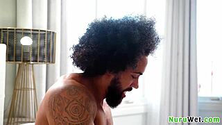 Busty Masseuse Lacey Jayne Fucks Client Outdoors