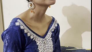 Indian couple shares hotel bed with dirty talk