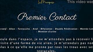 intense first contact with french alien monster