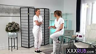 Octavia Red's Pussy Fucking And Nuru Massage