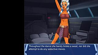Orange Trainer Performs Dancing with Boobs Groping