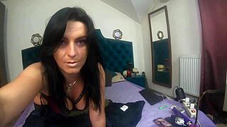 Preview-milfycalla-masturbating and playing with green fur long jacket 188