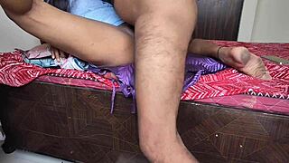 college girl studying gets interrupted