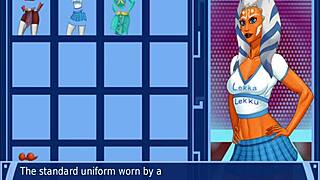 Orange Trainer Performs Dancing with Boobs Groping