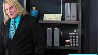 Ebony masseuse Nina White gives wet nuru massage with her perfect natural big boobs to Evan Stone