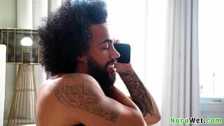 Busty Masseuse Lacey Jayne Fucks Client Outdoors