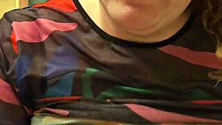 I, the horny redhead bbw secretary, accidentally flash my big natural tits and panties, oh god it's so wrong but feels good.