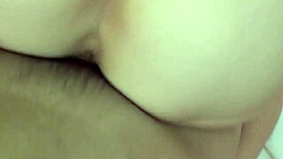 after shower mature asian couple sucks cock and fucks 😏