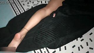 skinny latina swallows cum after hardcore fuck