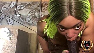 Vixen Vanity enjoys passionate sex in the bathroom with Rome Major's BBC.