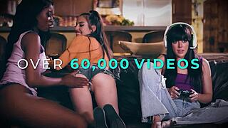 i seen hot girls lickin each others wet pussy in 69