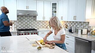 Petite Blonde Au Pair Emma Rosie Gets Every Hole Stretched By Boss Bbc Gp3260