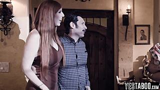 Big Tits Teen Babysitter Threesome With Curvy Milf And Her Hubby