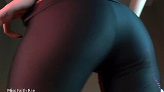 Feeling humiliated in sweaty yoga blackmail session