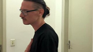 full - my boyfriends friend filled my pussy with cum and he saw 😳