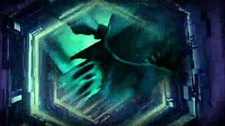 in the cage, the submissive shemale endures chastity training