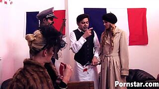 Watch Charlee Chase Enjoy Hardcore Group Sex!