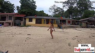 Dude Dildos And Fucks Amateur Thai Teen Girlfriend