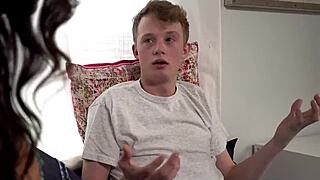 hot milf wants to motivate her virgin lover?