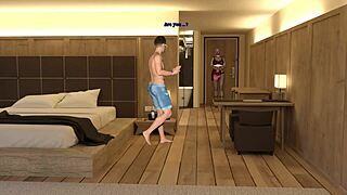 The Guy Suddenly Discovered Her Penis But They Decided To Continue Hentai Game Kink Maker