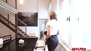Mylfex - lustful milf negotiates for the new apartment