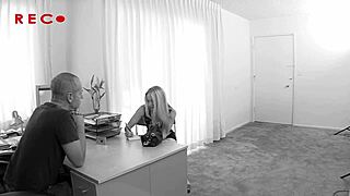 Tiny Blonde Kendi Exclaims as She Takes Massive White Dick in Anal Action!