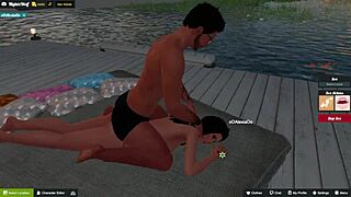 Me And Alexia Enjoy Time At The Resort In 3Dxchat