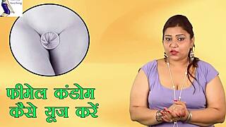learning how to use female condom properly