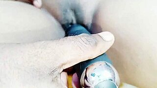 The desi schoolgirl with big boobs tries to seduce through telugu dirty talk.